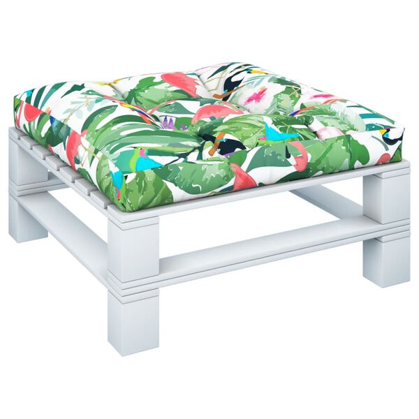 vidaXL Pernă de paleți, multicolor, 80x80x12 cm, material textil