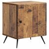 vidaXL Dulap de noapte Lemn vechi 43 x 34,5 x 50 cm Lemn prelucrat