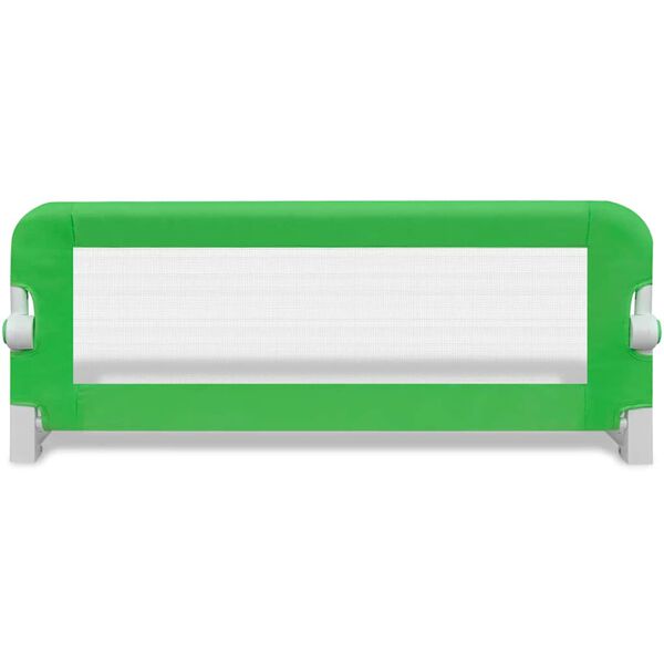 vidaXL Balustradă de siguranță pentru pat de copil, verde, 102x42 cm