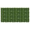 vidaXL Ecran de balcon cu frunze Verde 200 x 100 cm