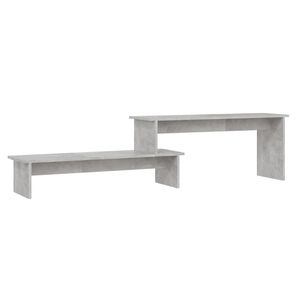 vidaXL Comodă TV, gri beton, 180x30x43 cm, PAL