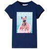 Tricou pentru copii, bleumarin, 128