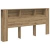 vidaXL Tăblie pat/dulap lemn artizanal 200x18,5x102,5cm lemn prelucrat