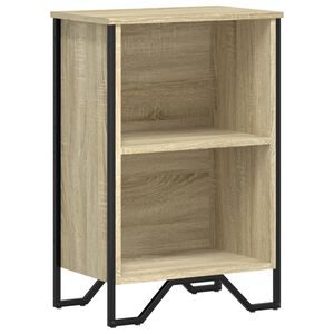 vidaXL Bibliotecă, stejar sonoma, 50x31x74,5 cm, lemn prelucrat