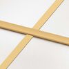 vidaXL Ușă glisantă, auriu, 90x205 cm, sticlă ESG mată și aluminiu