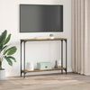 vidaXL Masă de consolă Lemn Vechi 100 x 22,5 x 75 cm Lemn compozit