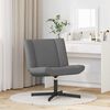 vidaXL Scaun pivotant Gri &icirc;nchis 63 x 75 x 76 cm țesătură
