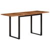 vidaXL Masa de sufragerie 140x70x75 cm din lemn masiv de salcam