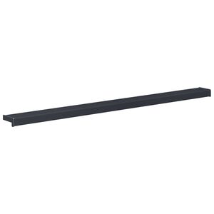 vidaXL Prag de fereastră Antracit cu fibră de lemn 140 x 15 x 4,5 cm
