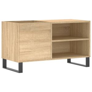 vidaXL Dulap pentru discuri stejar sonoma 85x38x48 cm lemn prelucrat