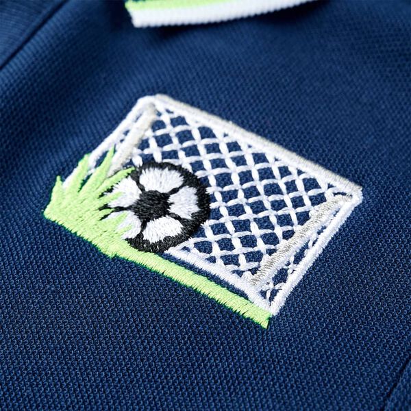 Tricou polo pentru copii, bleumarin, 104