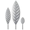 vidaXL Coadă de grădină 3 buc. 116,5 x 35 x 3 cm Oțel Galvanizat