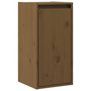 vidaXL Dulap de perete, maro miere, 30x30x60 cm, lemn masiv de pin