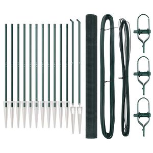 vidaXL Gard de s&acirc;rmă sudată cu țepi 25 x 1,5 m Oțel acoperit cu PVC