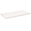 vidaXL Blat de masă alb 110x55x2,5 cm lemn masiv de pin dreptunghiular