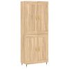 vidaXL Dulap &icirc;nalt, stejar sonoma, 69,5x34x180 cm, lemn compozit