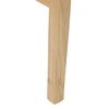 vidaXL Scaune de dining 2 pcs natural 43 x 54 x 89 cm