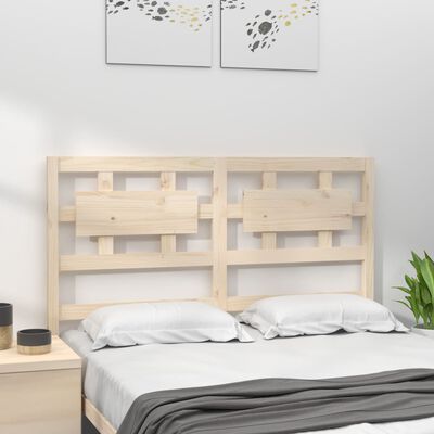vidaXL Tăblie de pat, 185,5x4x100 cm, lemn masiv de pin