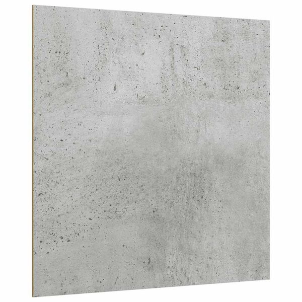 vidaXL Panouri de decor 50 pcs Gri beton 30 x 30 x 0.3 cm