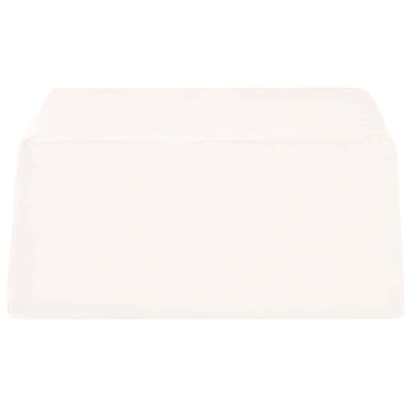 vidaXL Pillow pentru Picioare Simplu Alb