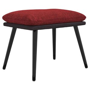 vidaXL Taburet, roșu vin, 45x29,5x35 cm, material textil