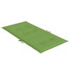 vidaXL Perne scaun spătar scund 4 buc. melanj verde 100x50x4 cm textil