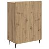vidaXL Bufet Stejar Artizanal 66 x 34,5 x 92 cm Lemn prelucrat