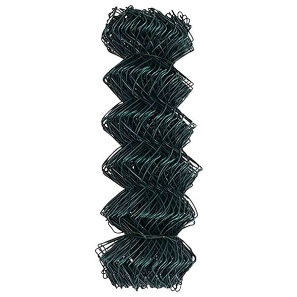 vidaXL Gard cu plasă de sârmă Verde 10 x 0.4 m Oțel