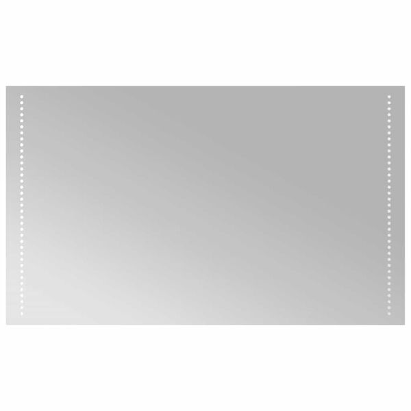 vidaXL Oglindă de baie cu LED, 100x60 cm