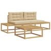 vidaXL Set de canapele de exterior Alb 79 x 79 x 37 cm Poliester