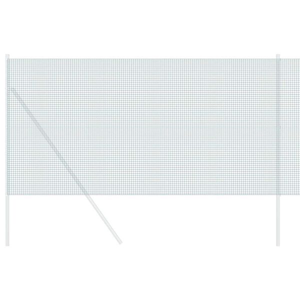 vidaXL Gard din sârmă sudată Verde 1.2 x 25 m Oțel
