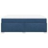 vidaXL Pat box spring cu saltea, albastru, 140x200 cm, textil
