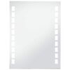 vidaXL Oglindă cu LED de perete de baie, 60 x 80 cm