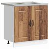 vidaXL Dulap de bucătărie cu ușă Kalmar Lemn vechi 80 x 46 x 81,5 cm