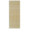 Covor dreptunghiular din bambus natural 150 x 200 cm