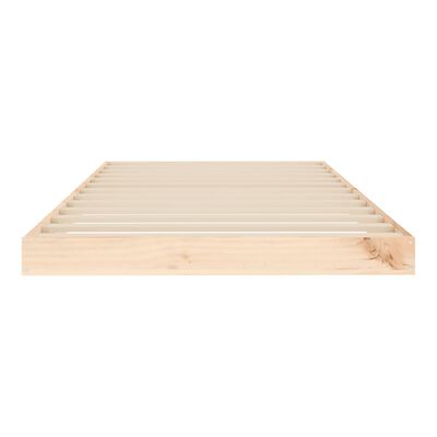 vidaXL Cadru de pat, 90x190 cm, single, lemn masiv de pin