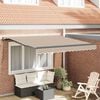 vidaXL Cortina Retractabilă Manual Bej 300 x 250 cm Poliester și oțel