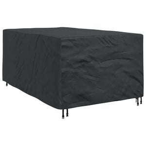 vidaXL Husă pentru mobilă Simplu Negru 143 x 225 x 90 cm 600D