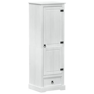 vidaXL Dulapuri Alb 55 x 50 x 170 cm Lemn de pin masiv