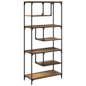vidaXL Bibliotecă 6 niveluri 81 x 36 x 176 cm Lemn prelucrat