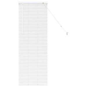 vidaXL Jaluzele venetiene Alb 130 x 50 cm Aluminiu
