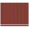 vidaXL Cortina Retractabilă Manual portocaliu și maro 400 &times; 300 cm