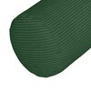 vidaXL Perne Bolster 2 pcs Verde închis Ø 25 x 70 cm