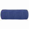 vidaXL Perne Bolster 2 pcs Albastru Poliție &Oslash; 25 x 70 cm