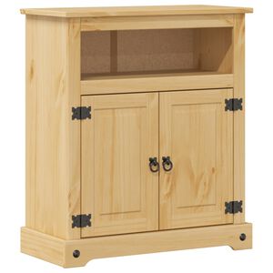 vidaXL Dulap de baie &bdquo;Corona&rdquo;, 70x33x80 cm, lemn masiv de pin