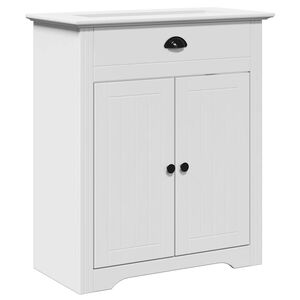 vidaXL Dulap pentru chiuvetă de baie &bdquo;BODO&rdquo; Alb 70x35x80 cm