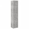 vidaXL Dulap depozitare slim gri beton 45x42,5x225 cm lemn prelucrat