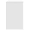 vidaXL Birou alb 86x49x76 cm lemn prelucrat