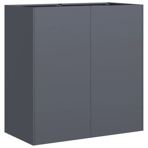 vidaXL Jardinieră Antracit 80x40x80 cm Oțel laminat la rece