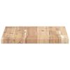 vidaXL Rafturi plutitoare 4 buc. 40x30x2 cm lemn masiv acacia netratat